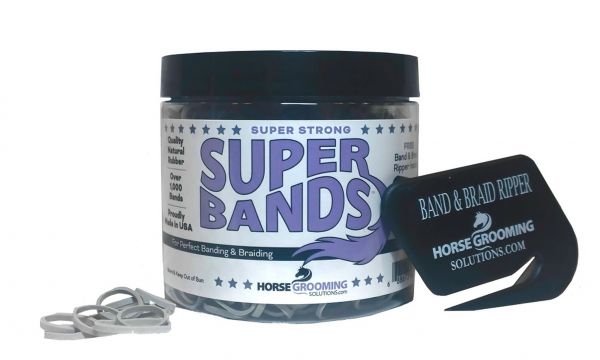 Mähnengummis "Super Bands" ca. 1.000 Stück je Dose