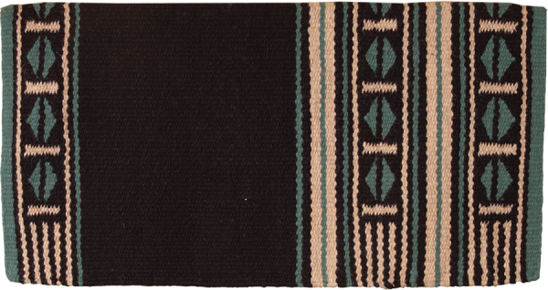 Mustang 36″ x 34″ Maverick 100% New Zealand Wool Blanket