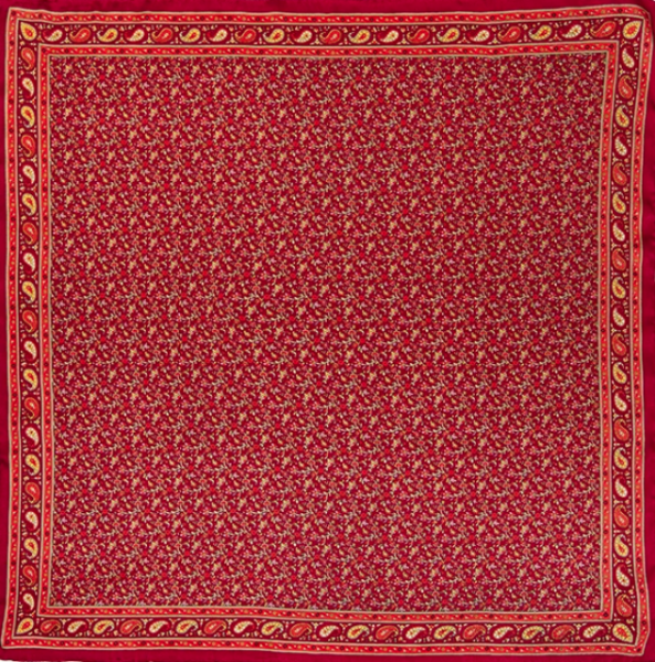 Seidentuch "Satin" Silk Scarf verschiedene Farben und Muster