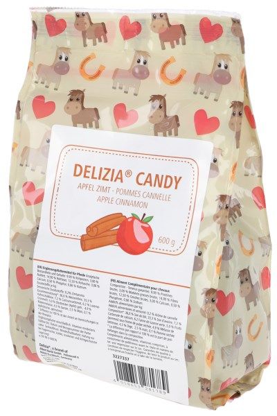 Pferdesnack "Delizia Candy" in drei Geschmacksrichtungen