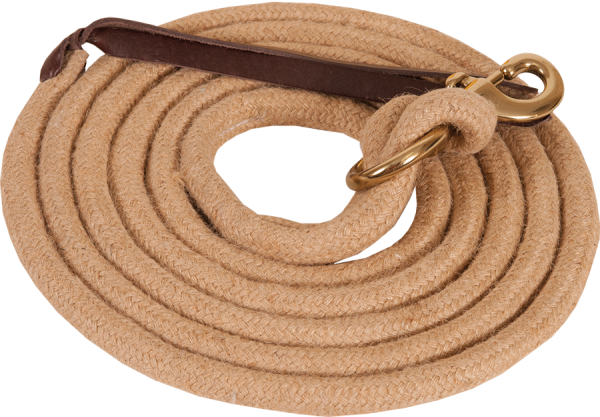 Mustang Führstrick aus Jute mit Karabiner