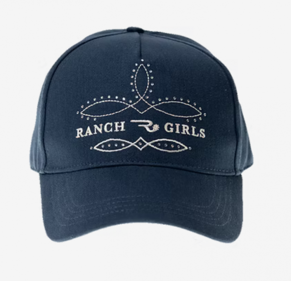 OSWSA Ranch Girls Cap `LEY`, navy