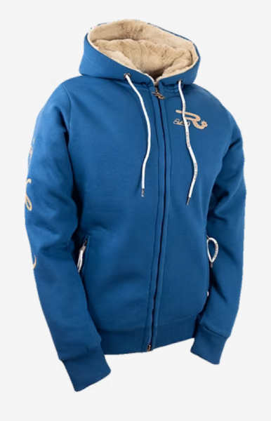 OSWSA Damen Ranchgirls Teddy Sweat Jacket "SUSI" petrol