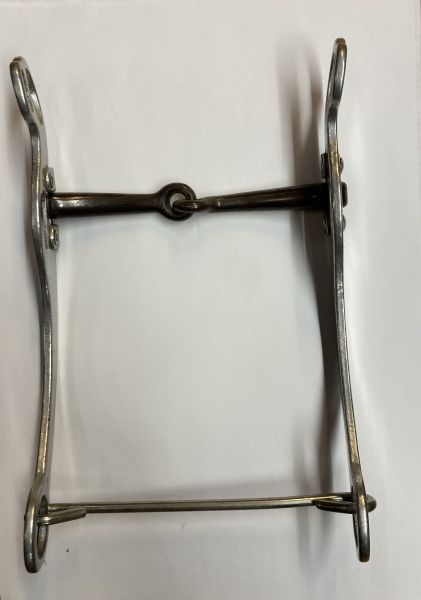 Bit Snaffle with Aluminium Shanks 12,8cm