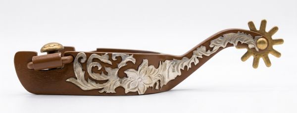 Westernsporen Antique Style mit Silbergravur