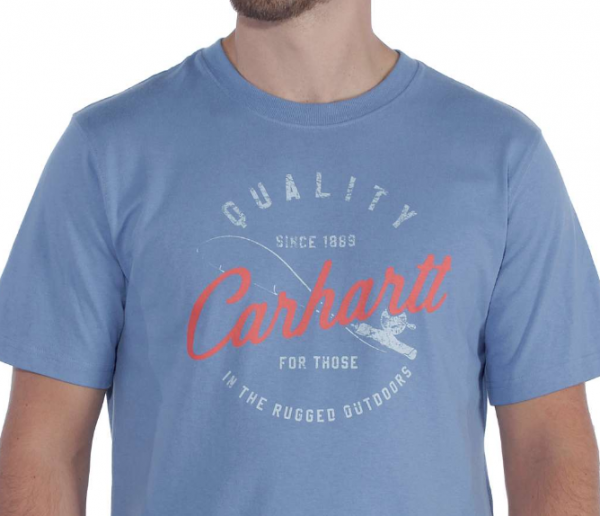Carhartt Herren Kurzarm T-Shirt WORKWEAR FISHING
