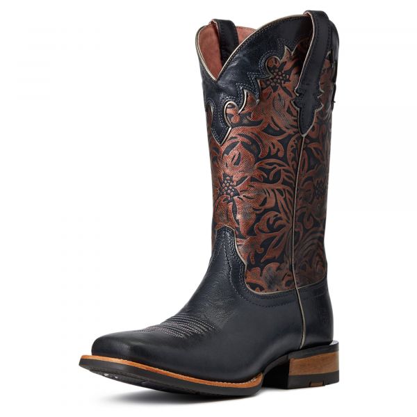 Ariat Damen Western Boots "Fiona" in Midnight/Black