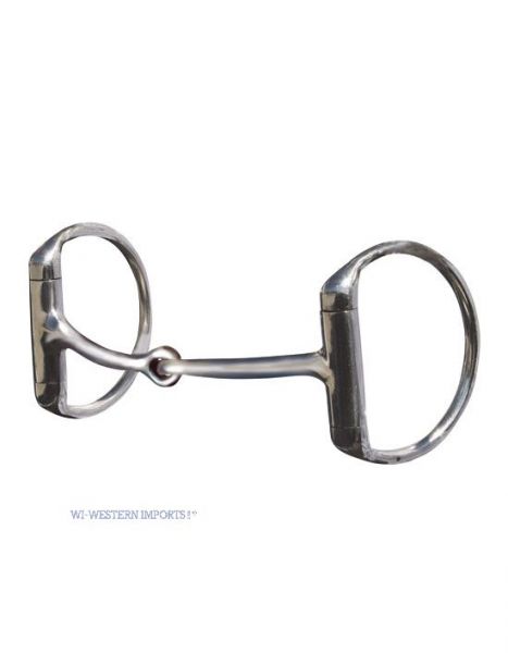 Gebiss Offset D-Ring Premium Snaffle Bit