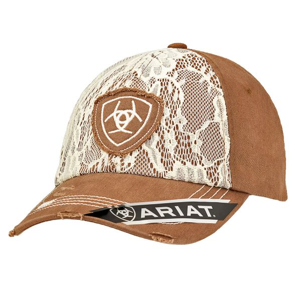 Ariat Damen CAP " mit Spitze, braun