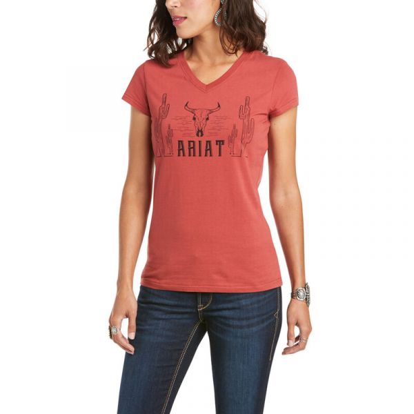 Ariat Damen T-Shirt "R.E.A.L. Saguaro"
