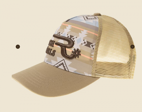 OSWSA Ranch Girls Aztec Cap `YARA` sand