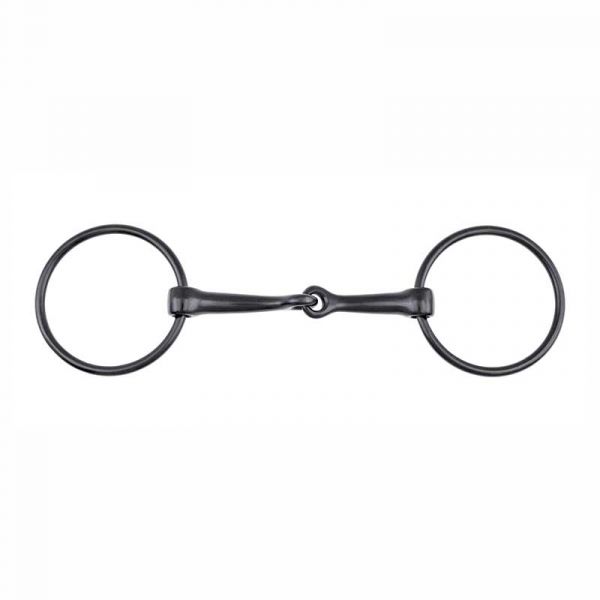 Ring Snaffle black 5"