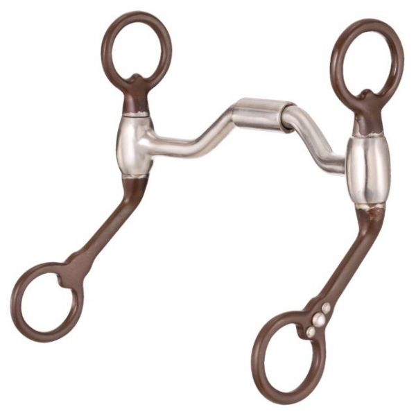 Bit Antique Brown Ported Billy Allen "Hazelbit"