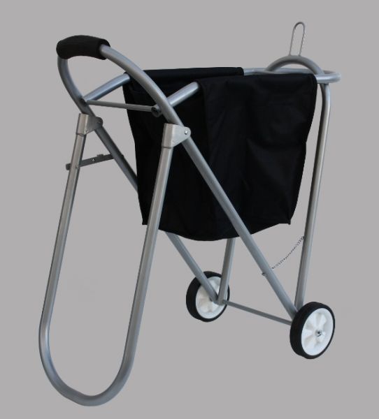 Alu Saddle Caddy mit Transporttasche