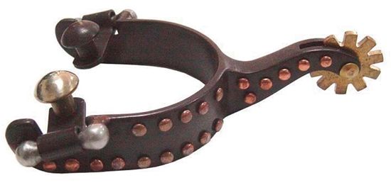 Sporen Youth, Antique brown, mit kupferfarbenen Dots