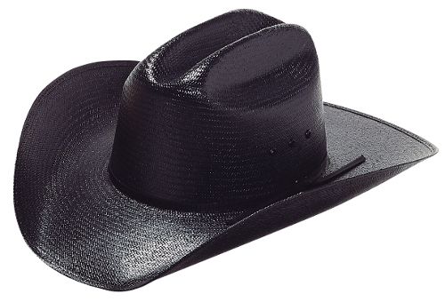 Strohhut schwarz