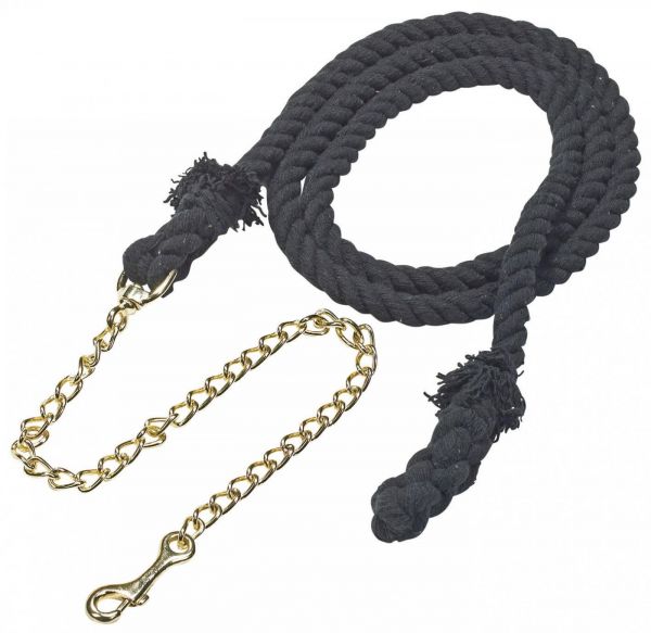 Führstrick Navy KETTE mit Karabinerhaken