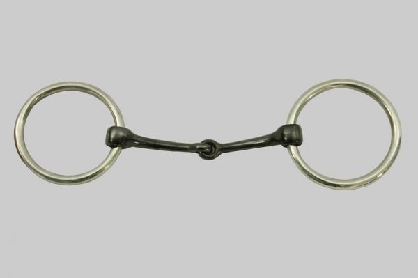 Snaffle O-Ring einfach gebrochenes Mundstück