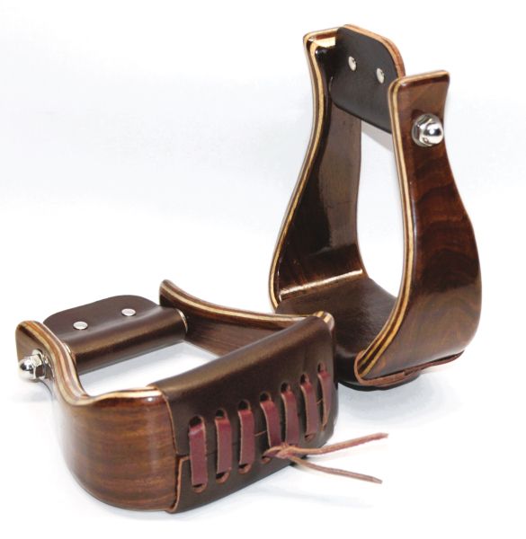 Holzsteigbügel Premium - Angled / Offset - 3´´ - JKST58-3