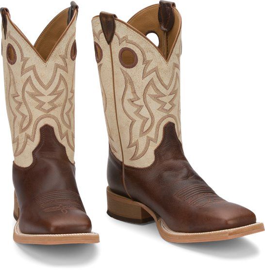 Justin Herren Boot "CADDO" in Cognac Damiana