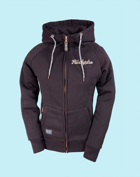 OSWSA Damen Jacke HOODED "SHILOH" chocolate | champagne