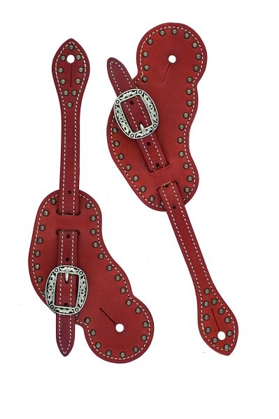 Sporenriemen "WEAVER" Canyon Rose Harness Leather