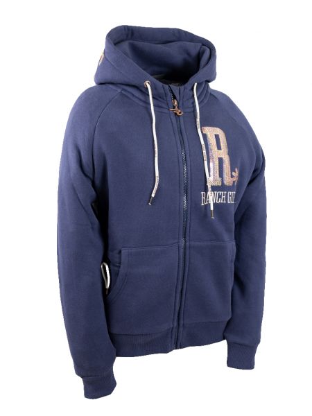 OSWSA Damen Ranchgirls Hooded Sweatshirt Jacket "SHINY"