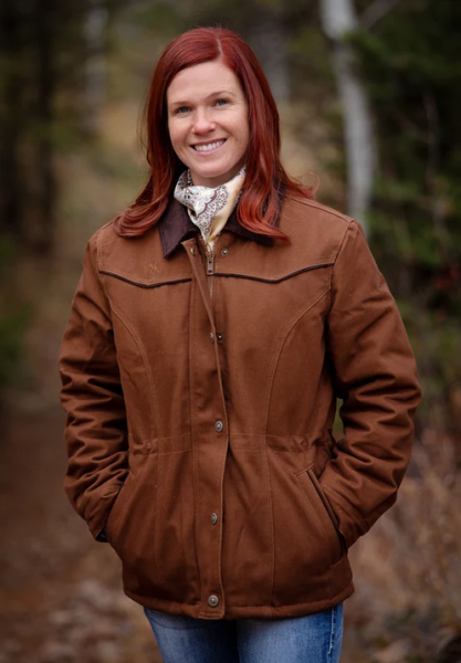 Wyoming Damen Canvas Ranch Coat
