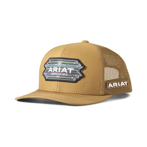 Ariat Herren CAP, Goldfarben, Southwest Patch Ariat Logo