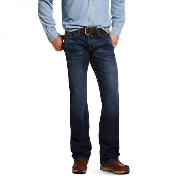 Ariat Herren Jeans "M7 Rocker Stretch Montecito Stackable Straight Leg"