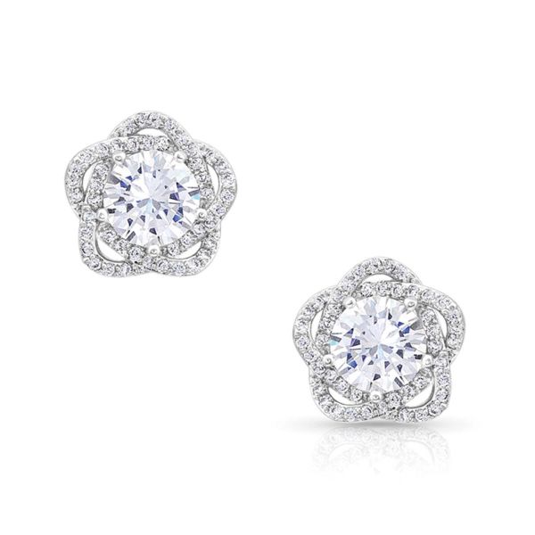 Montana Silversmiths Ohrstecker "Starlight Flower"