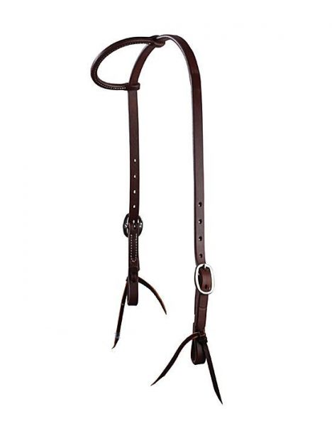 Ranchhand 5/8 One Ear Headstall Double Buckle