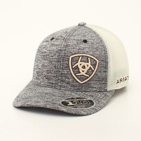 Ariat Herren CAP, FlexFit Snap Back Logo-Cap