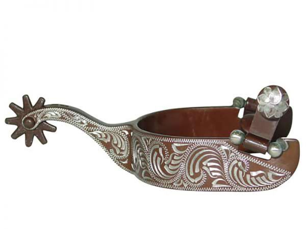 Sporen Metalab Floral Engraved Show Ladies