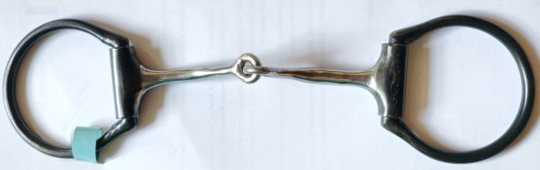 Gebiss Dutton D-Ring Snaffle "mitteldick" 3/8" (ca. 0,95cm) ohne Kupfer