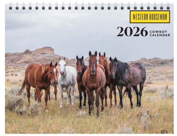 Western Horseman Cowboy Calendar 2026