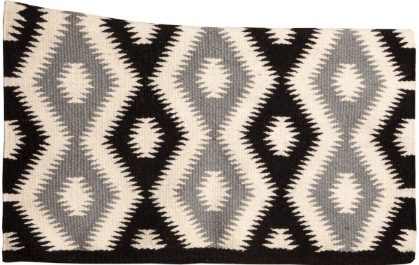 Mustang Tuscon Contoured Wool Blanket