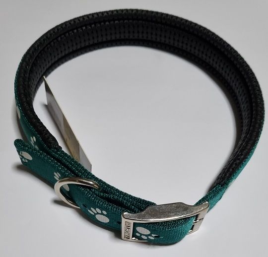 Valhoma Hundehalsband mit Pfotenprint