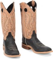 Justin Herren Boot "Stillwater" Black BURNISHED CALF Justin Herren Boot "Stillwater" Black BURNISHED CALF