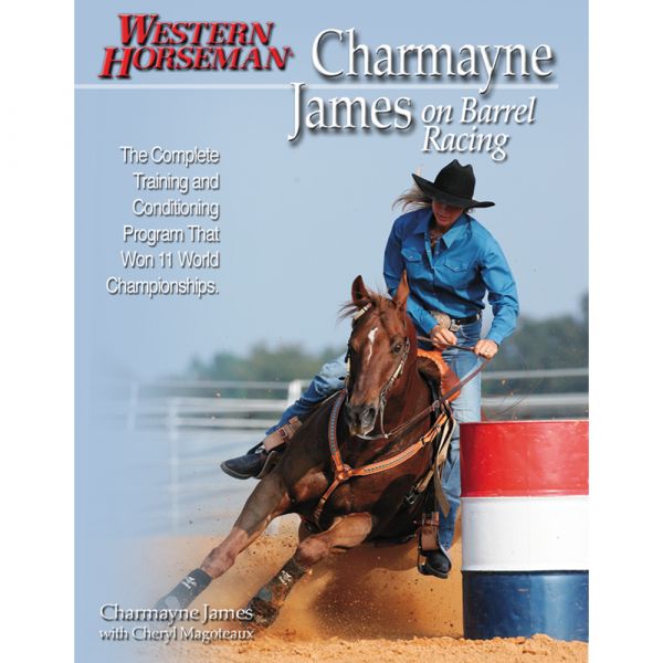 Buch Charmayne James on Barrel Racing