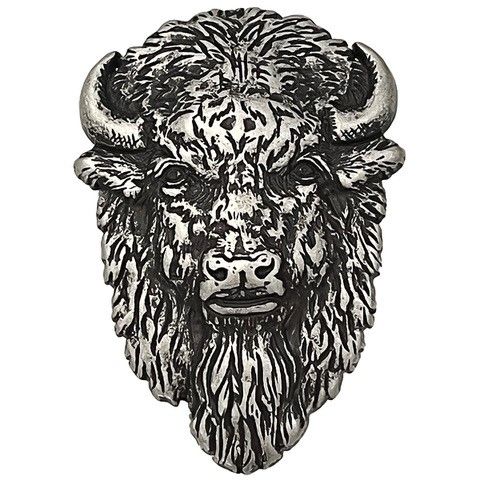 Halstuchring (Scarf Slide), Buffalo Head