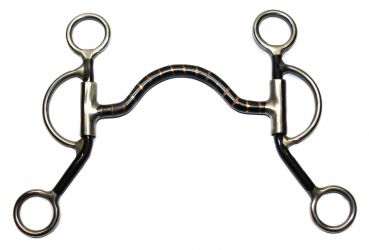 Gebiss "KS" SS/BS Medium Port Short Shank Bit