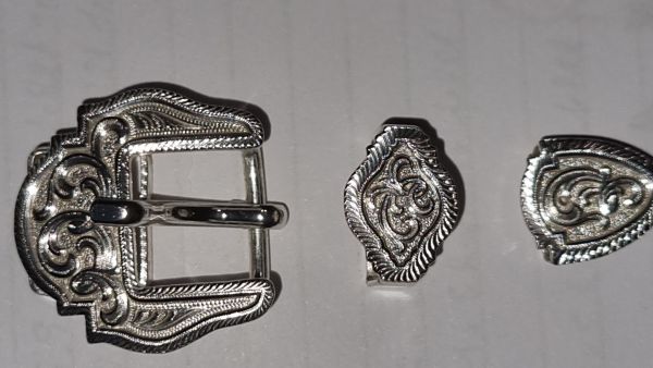 Montana Buckle Set Silber