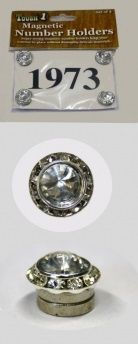 Startnummernhalter magnetisch 4er Set
