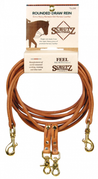 Schutz Brothers Schlaufzügel (Round Leather Draw Reins)