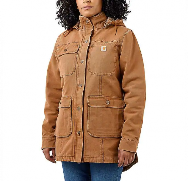 Carhartt Damen Jacke LOOSE FIT WEATHERED DUCK COAT