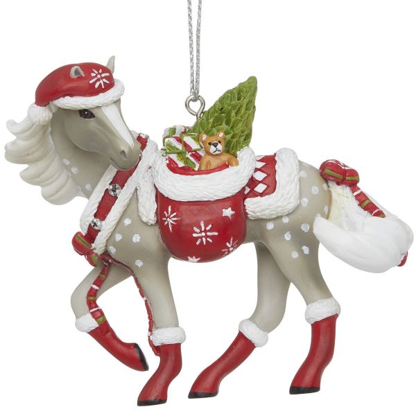Painted Ponies 2020 Xmas Santa's Little Helper Ornament