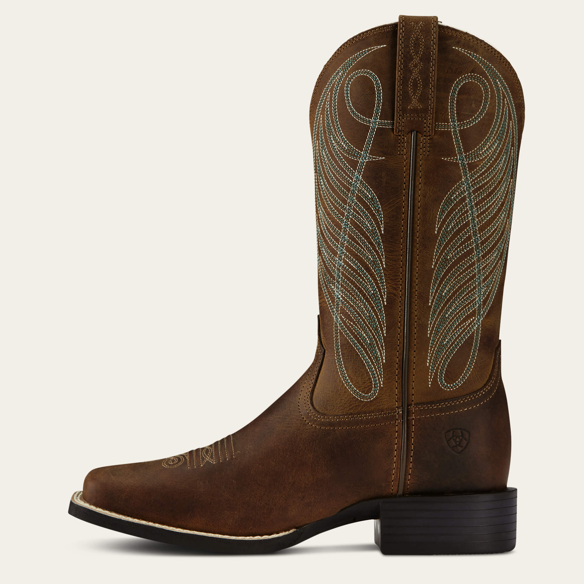 Ariat round up d toe wingtip sales