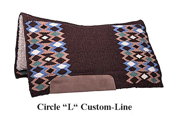 Circle L Contoured Pad "DESERT STARS DESIGN", 86 cm (33")