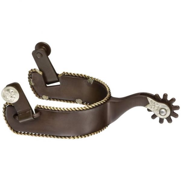 Sporen Herren, braun mit Lassorand